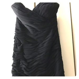 Sweetheart dress navy